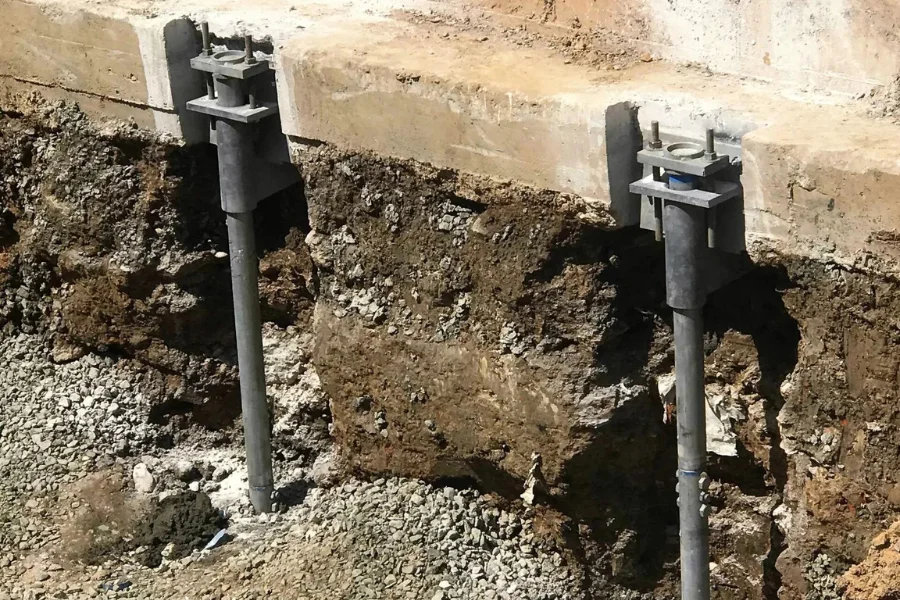 Helical Pier Installation in Jeffersonville, IN
