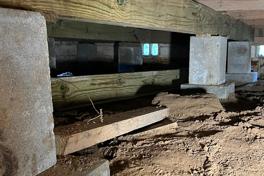 Pier and Beam or Block and Base Foundation Repair in Jeffersonville, IN